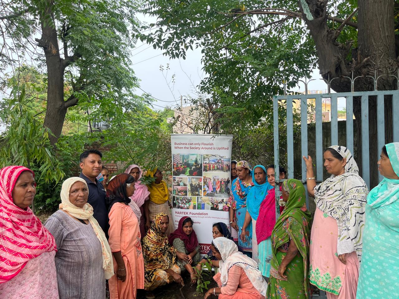 Tree Plantation Drive Community action for environmental sustainable