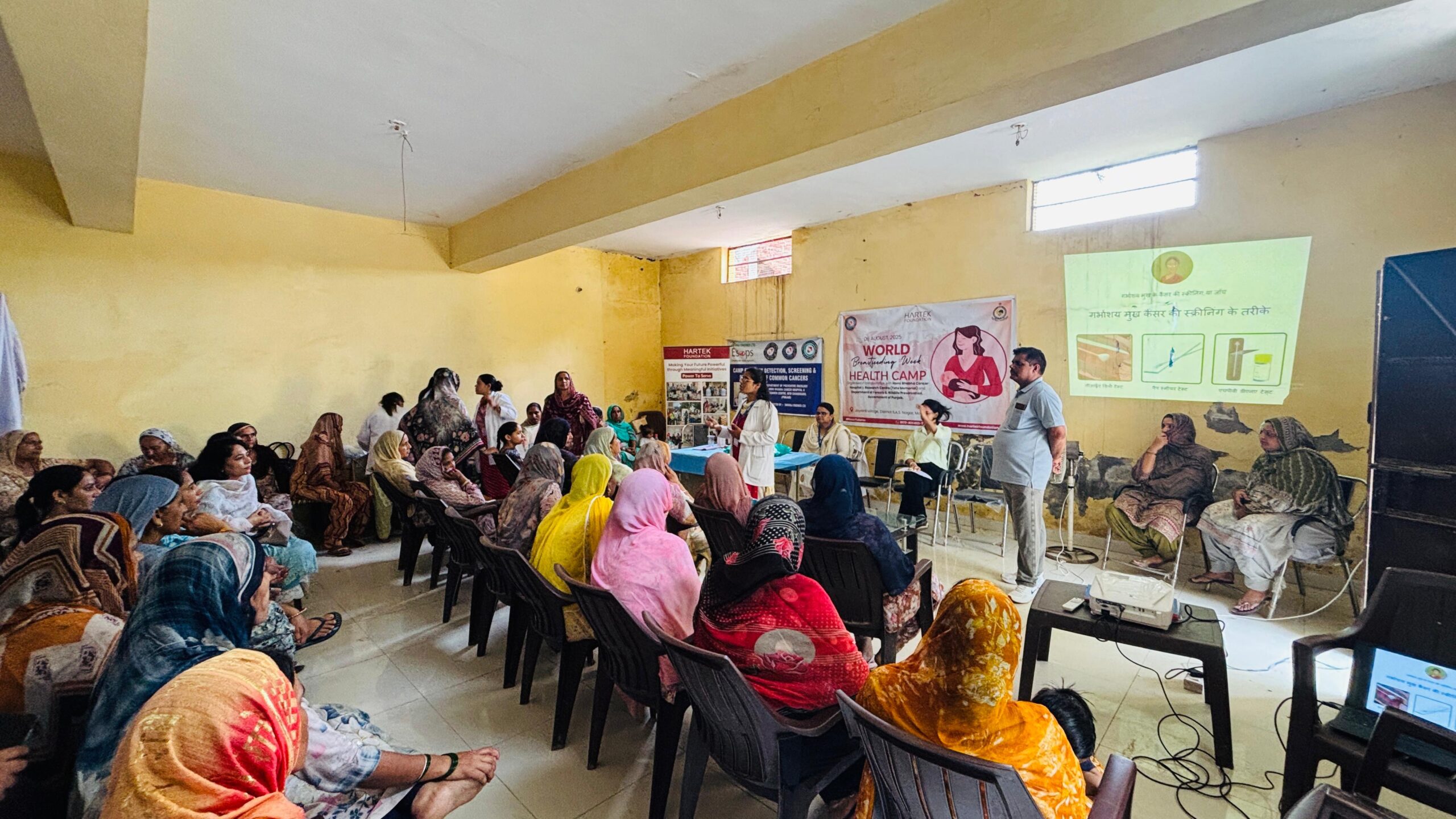 Womens Health Camp for Cancer Screening and brestfeeding awareness 2